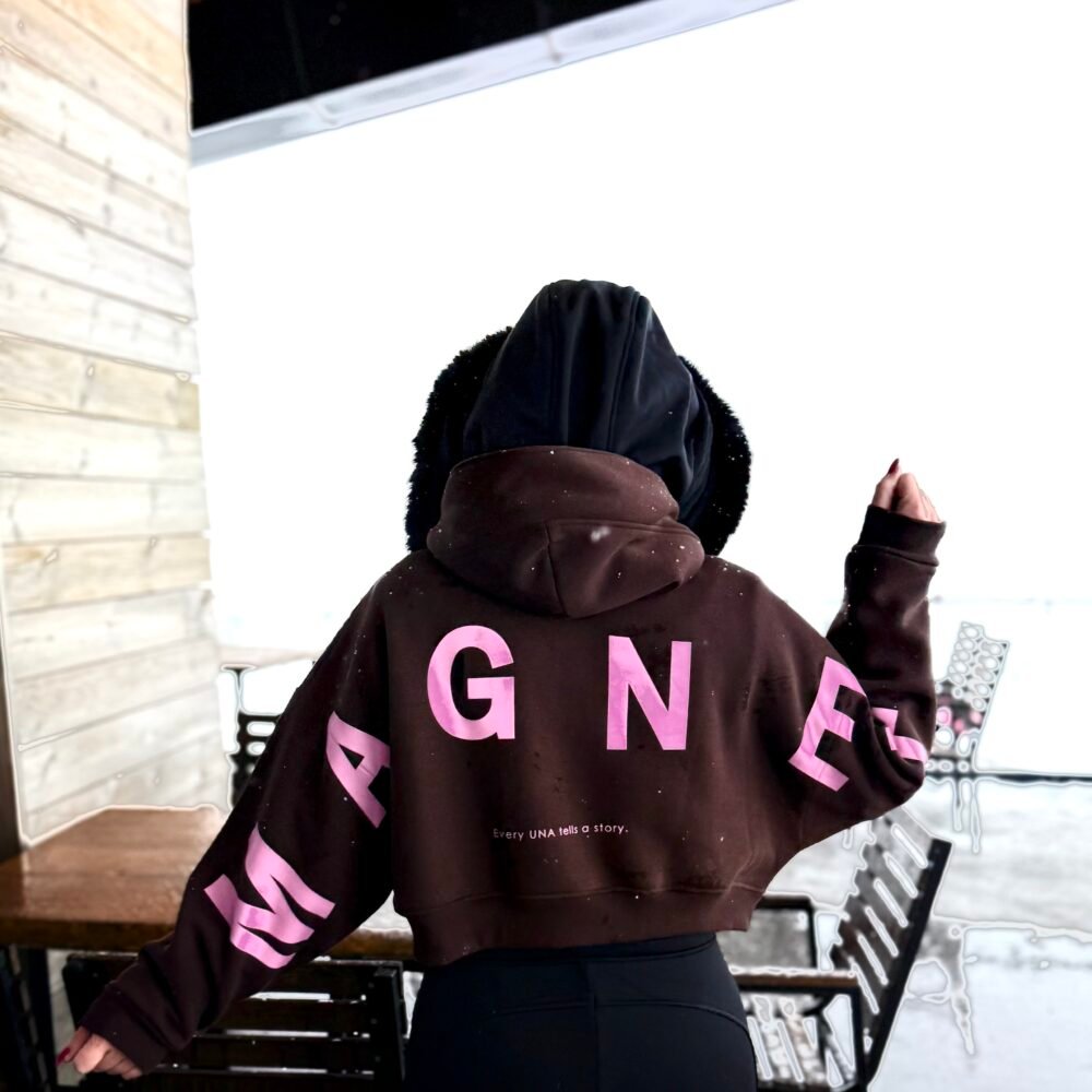 Cropped Hoodie Magnet