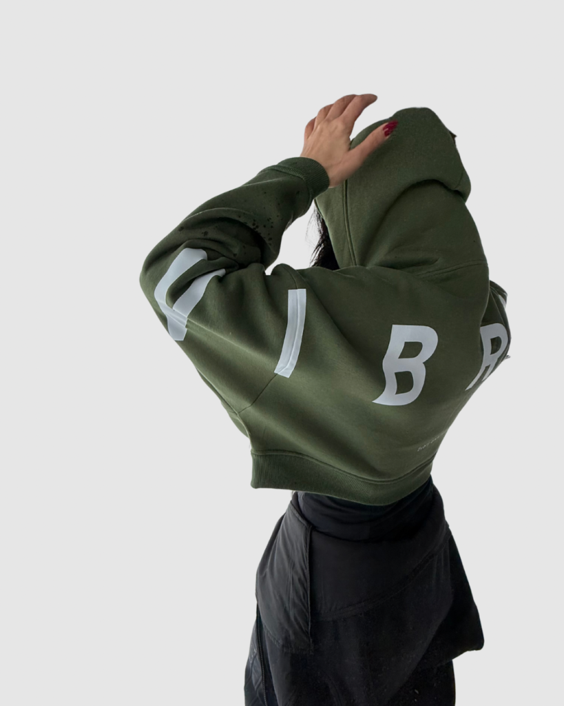 Cropped Hoodie Vibrant